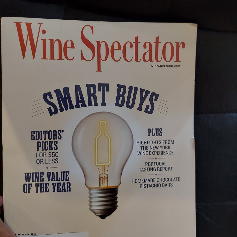 Wine Spectator Magazine Jan 31- Feb 28, 2026